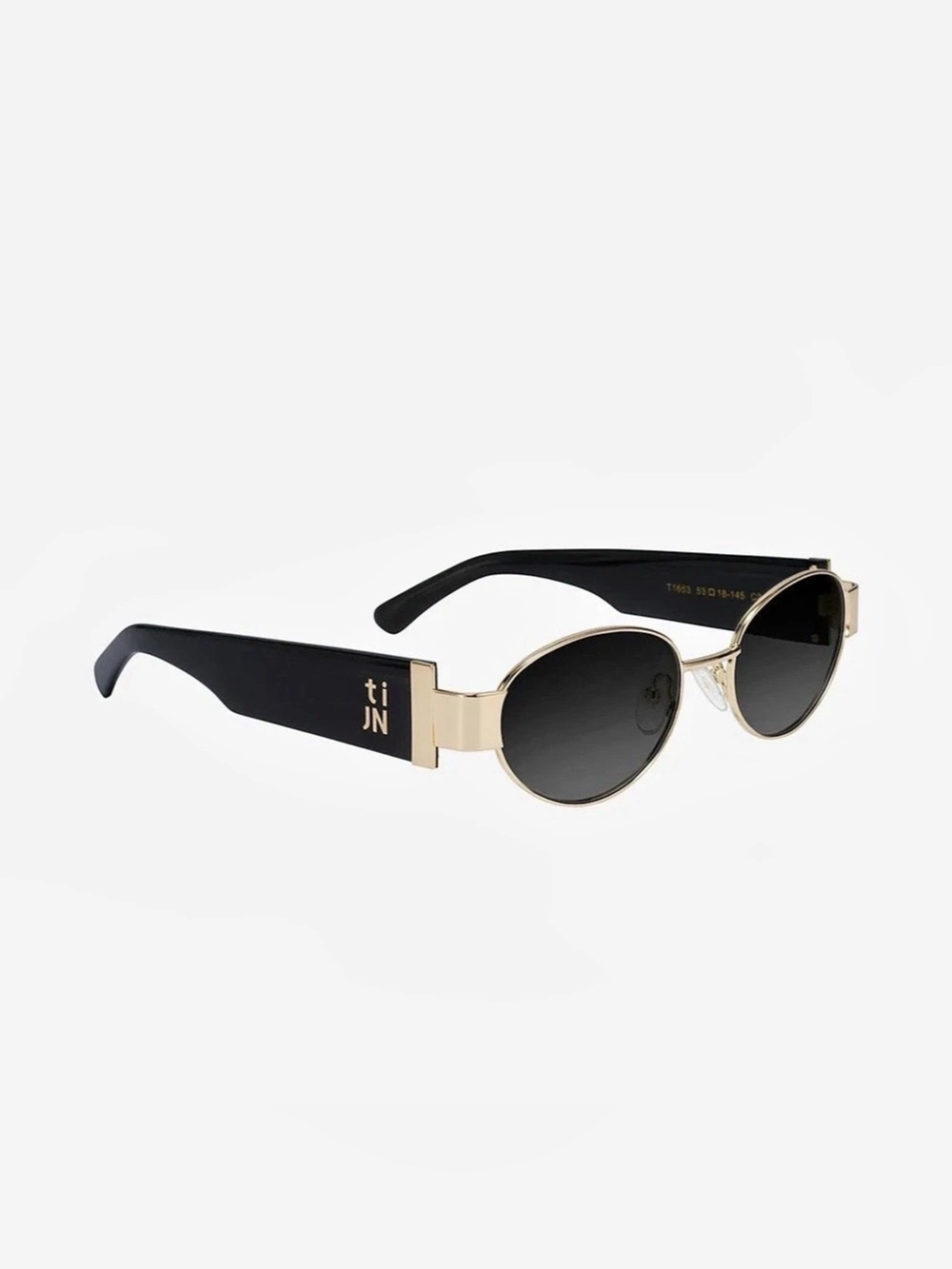 TIJN Melisha Black & Gold Sunglasses *New*